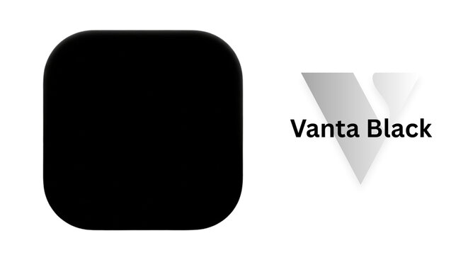 Venta Black, Solid Black square with rounded corners.