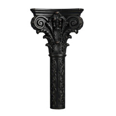 Ornate Corinthian Capital Architectural Element