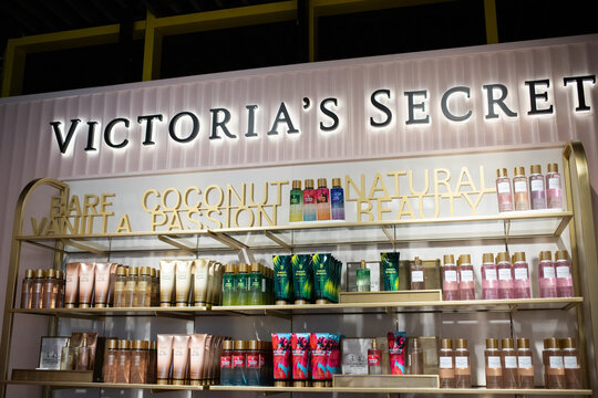 CATANIA, SICILY, ITALY - JUNE 2025: chanel  dior  victoria's secret on display in a shop
