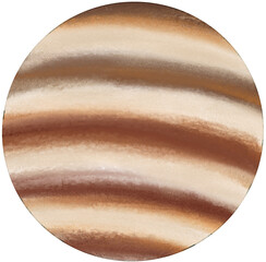 orange jupiter planet