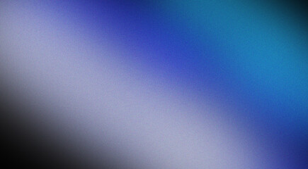 Naklejka premium Abstract Blue and Grey Gradient with Grainy Texture