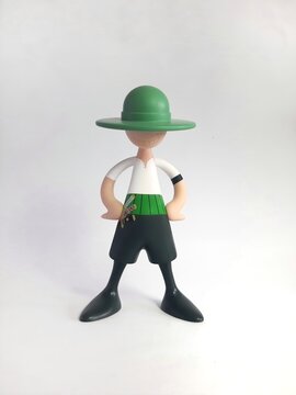 Roronoa Zoro variant from One Piece Luffy's Adventure Memories blind box figure series