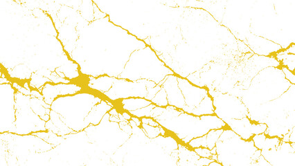 Obraz premium Golden marble texture with intricate patterns and veins on transparent background