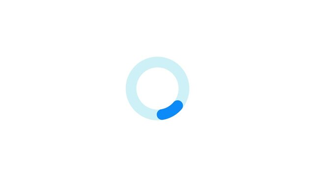 Loading progress circlar spinner ui indicator animation