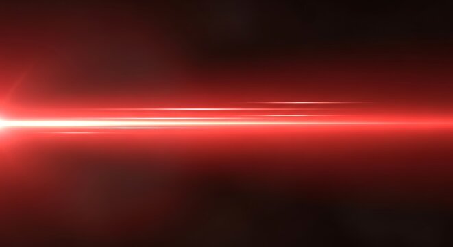 Abstract red light effect