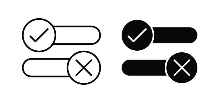 Boolean icon. black and white line icons pack.