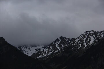 Late Night Drive Through Jasper Alberta