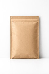 Fototapeta premium Minimalist brown paper packaging.