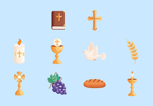 First Communion Elements Set