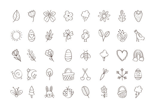 Spring Hand Draw Design