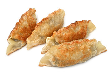 Fried gyoza dumplings