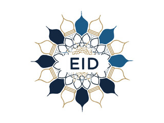 Fototapeta premium Radial Dome Symmetry Eid Mubarak Sacred Geometry Islamic Vector