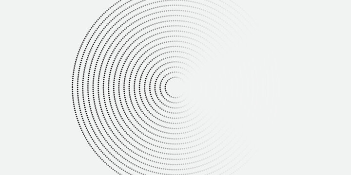 Halftone gradient. Dotted gradient, smooth dots spraying and halftones dot background seamless horizontal geometric pattern vector template set. unique dots modern circles