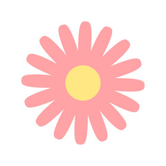 Flat Minimal Floral Vector