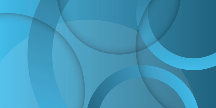 Abstract background with modern dynamic overlapping circle design. Minimalist design with realistic and elegant 3D hollow line effect.