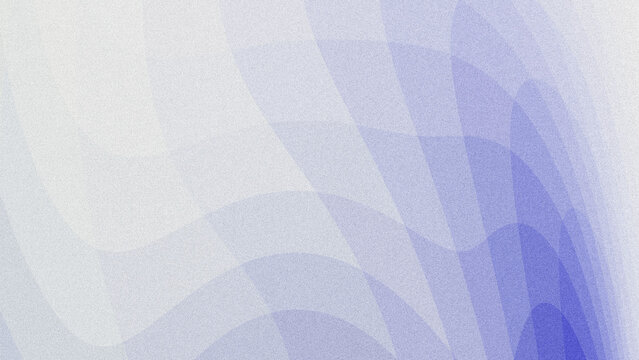 An abstract background with soft, flowing blue and white gradient shapes over a grainy, noisy texture. The modern, minimalist design features translucent overlapping forms.
