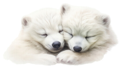 Fototapeta premium PNG Cuddle mammal animal white.