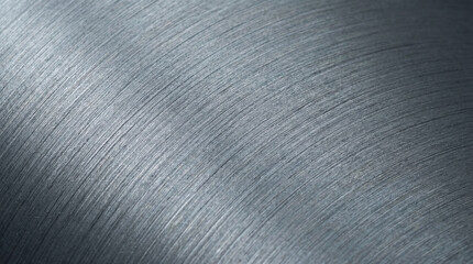 Close-up texture of brushed metal surface with fine parallel lines