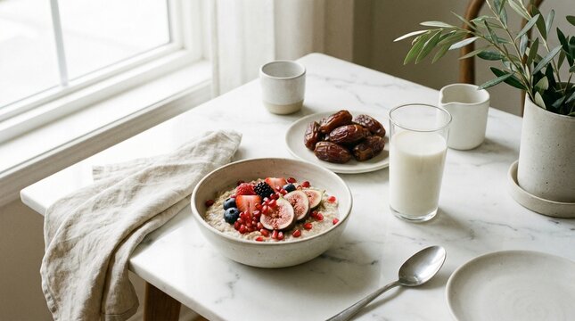 Ramadan Table Top-Down