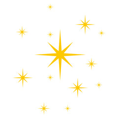 Obraz premium Ramadan Islamic Yellow Star