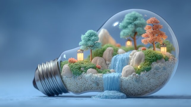 Eco Friendly Planet Earth Globe Hugging Itself, 3D Pop Art Style Sustainability Concept, video Earth Day