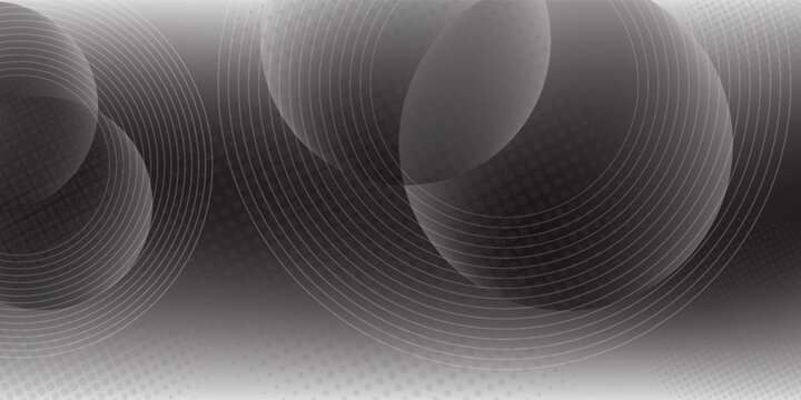 Modern abstract black to white gradient illustration background with simple pattern. Smooth vector art abstract bacground.