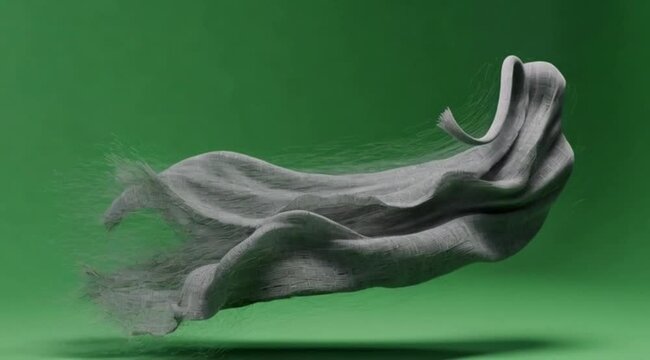 an immersive 3d digital exploration of futuristic biotechnology and artificial intelligence featuring glowing green neural networks, binary data integration, and fluid organic structures that represen