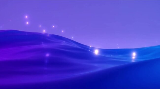 abstract blue background with waves