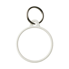 PNG Blank round keychain ring