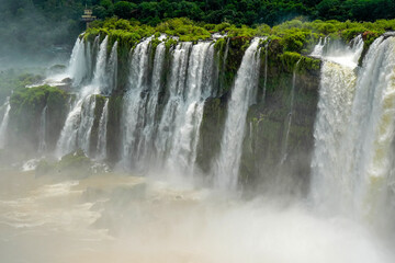 Obraz premium Iguazu falls waterfalls Scenic destination