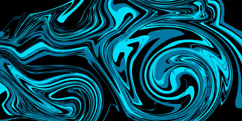 Futuristic neon glowing blue wave background. Concept of science and technology. Electronic and energy like texture.