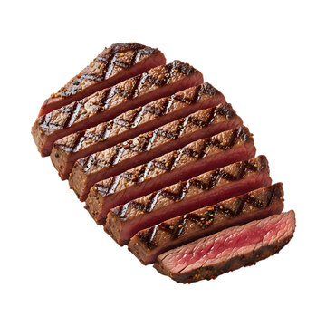 Juicy Grilled Beef Steak Isolated PNG