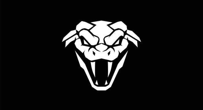 Snake head icon vector illustration