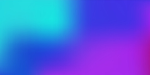 Obraz premium Abstract cyan blue purple combination background