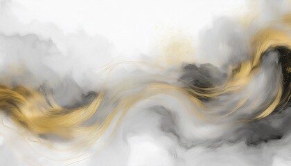 abstract silver and gold smoke on white background cloud a soft smoke cloudy wave texture background