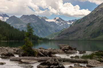 Upper Multinskoye Lake, Altai Republic, Russia