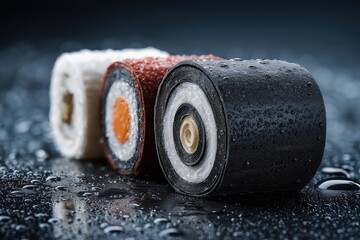 Sushi Rolls Sculpture