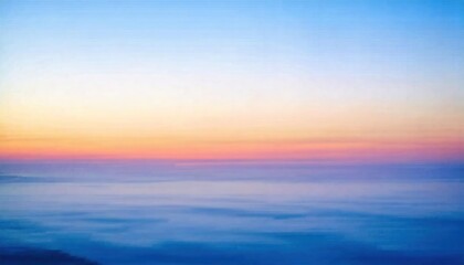 Fototapeta premium Amazing Sunrise Sky Background – Soft Clouds in Gentle Colors