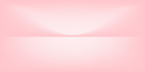 Fototapeta premium Pink Background,Beautiful pink Wall Background With Space For Text,Pink room Background