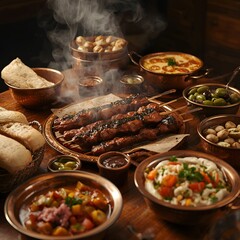 Taste of Turkey &ndash; Authentic Traditional Food Table