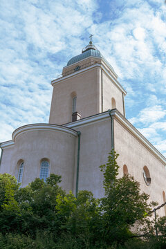 Suomenlinna Church, located on the Suomenlinna sea fortress in Helsinki, Finland, is a historic landmark originally built as a Russian Orthodox garrison church in the 1850s. Today, it serves as a Finn