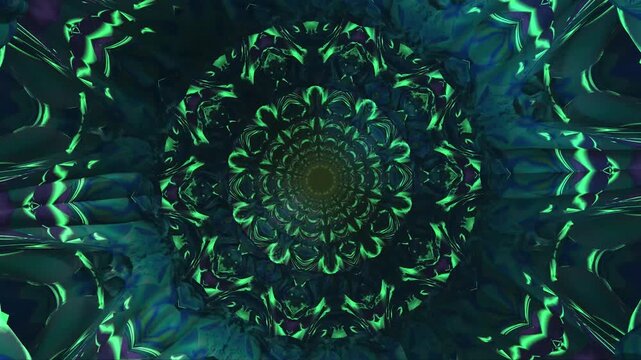 Infinite Tunnel 09 - Fractal Landscapes H.264 high quality loop