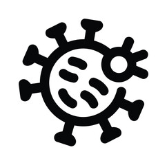 Obraz premium Vector of a virus cell