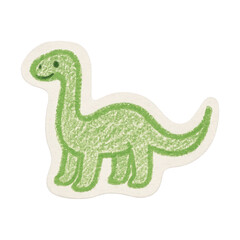 Naklejka premium PNG Cute green dinosaur illustration