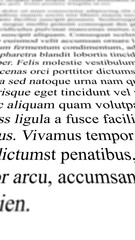 Vertical Angled Text with Blur Effect for Documentary