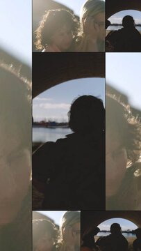 Vertical Media Collage with 3 Layouts