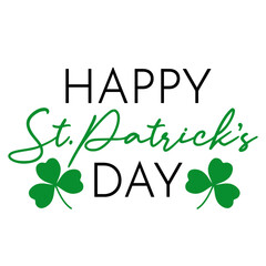 Happy St. Patrick's Day | Saint Patrick's Day | Vector Irish Holiday Art