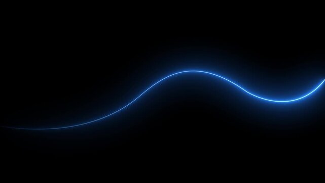 Endless corridor with neon lines trending up. cyan color animation. Abstract neon background with glowing sliding up .Hyper jump into another galaxy. Speed.another galaxy. Motion graphics 4k video