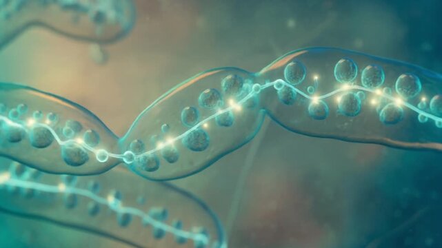 Cinematic Visualization of Interferon Activation in Cellular Defense Network