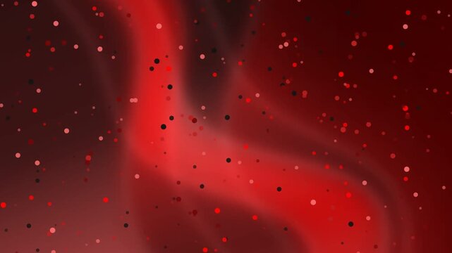 Abstract artistic dark red and black gradient background with dynamic flowing light and shadow effects, featuring shimmering particles for a vibrant atmospheric design that evokes mystery and energy
